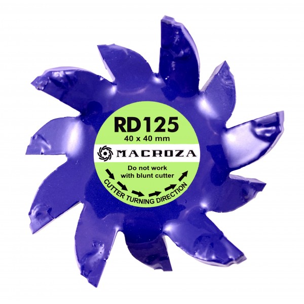 Freza Macroza RD-125 Premium compatibil cu masina de frezat Macroza M95, SC300PRO Freza Macroza RD-125 Premium compatibil cu masina de frezat Macroza M95, SC300PRO